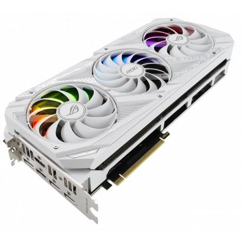 Продать Видеокарта Asus ROG GeForce RTX 3070 STRIX White 8192MB (ROG-STRIX-RTX3070-8G-WHITE) по Trade-In интернет-магазине Телемарт - Киев, Днепр, Украина фото