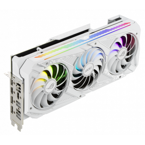 Продати Відеокарта Asus ROG GeForce RTX 3070 STRIX OC White 8192MB (ROG-STRIX-RTX3070-O8G-WHITE) за Trade-In у інтернет-магазині Телемарт - Київ, Дніпро, Україна фото