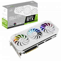 Відеокарта Asus ROG GeForce RTX 3080 STRIX White 10240MB (ROG-STRIX-RTX3080-10G-WHITE)