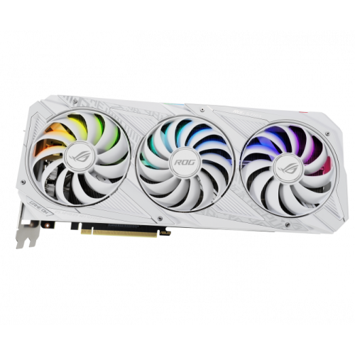 Продати Відеокарта Asus ROG GeForce RTX 3080 STRIX White 10240MB (ROG-STRIX-RTX3080-10G-WHITE) за Trade-In у інтернет-магазині Телемарт - Київ, Дніпро, Україна фото