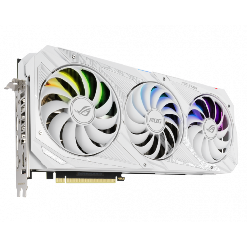 Продати Відеокарта Asus ROG GeForce RTX 3080 STRIX White 10240MB (ROG-STRIX-RTX3080-10G-WHITE) за Trade-In у інтернет-магазині Телемарт - Київ, Дніпро, Україна фото