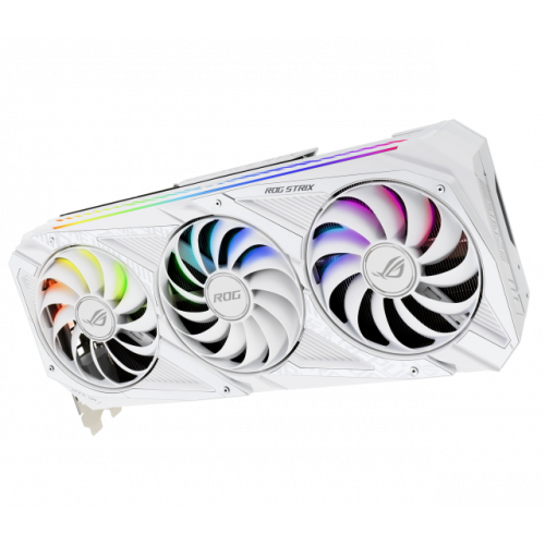 Продати Відеокарта Asus ROG GeForce RTX 3080 STRIX White 10240MB (ROG-STRIX-RTX3080-10G-WHITE) за Trade-In у інтернет-магазині Телемарт - Київ, Дніпро, Україна фото
