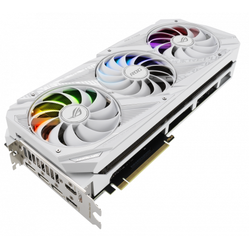 Продати Відеокарта Asus ROG GeForce RTX 3080 STRIX White 10240MB (ROG-STRIX-RTX3080-10G-WHITE) за Trade-In у інтернет-магазині Телемарт - Київ, Дніпро, Україна фото