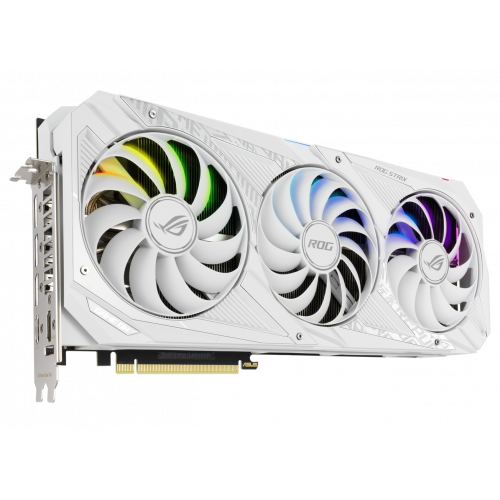 Продать Видеокарта Asus ROG GeForce RTX 3090 STRIX White 24576MB (ROG-STRIX-RTX3090-24G-WHITE) по Trade-In интернет-магазине Телемарт - Киев, Днепр, Украина фото