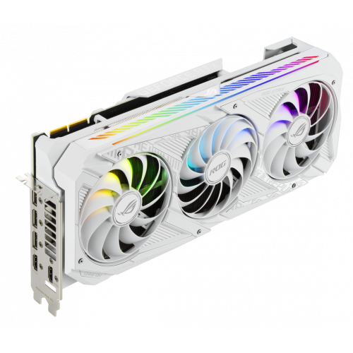 Продати Відеокарта Asus ROG GeForce RTX 3090 STRIX White 24576MB (ROG-STRIX-RTX3090-24G-WHITE) за Trade-In у інтернет-магазині Телемарт - Київ, Дніпро, Україна фото