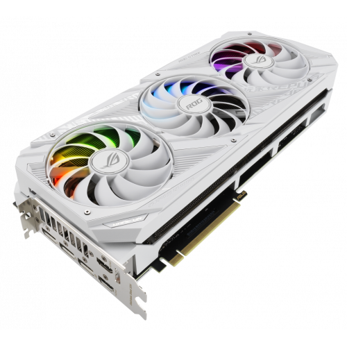 Продать Видеокарта Asus ROG GeForce RTX 3090 STRIX White 24576MB (ROG-STRIX-RTX3090-24G-WHITE) по Trade-In интернет-магазине Телемарт - Киев, Днепр, Украина фото