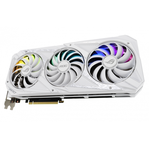 Продать Видеокарта Asus ROG GeForce RTX 3090 STRIX White 24576MB (ROG-STRIX-RTX3090-24G-WHITE) по Trade-In интернет-магазине Телемарт - Киев, Днепр, Украина фото