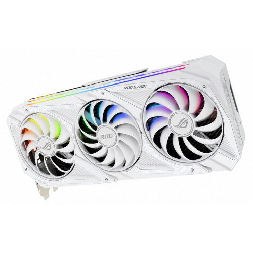 Продати Відеокарта Asus ROG GeForce RTX 3090 STRIX White 24576MB (ROG-STRIX-RTX3090-24G-WHITE) за Trade-In у інтернет-магазині Телемарт - Київ, Дніпро, Україна фото