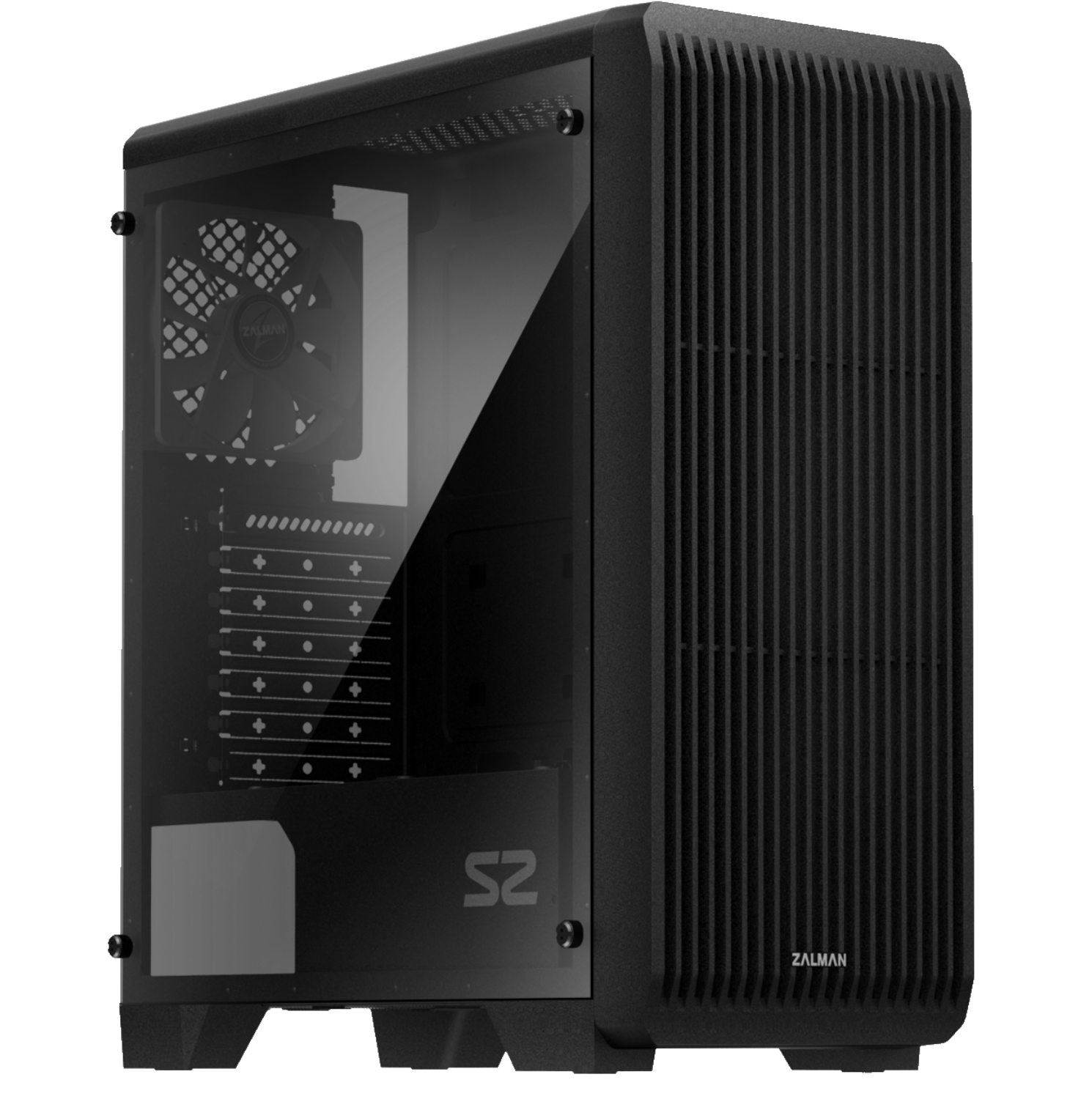 Компьютерный корпус zalman s2 black обзор