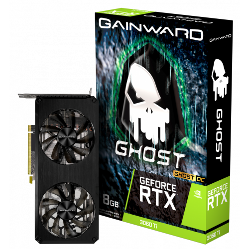 Продать Видеокарта Gainward GeForce RTX 3060 Ti Ghost OC 8192MB (471056224-2294) по Trade-In интернет-магазине Телемарт - Киев, Днепр, Украина фото