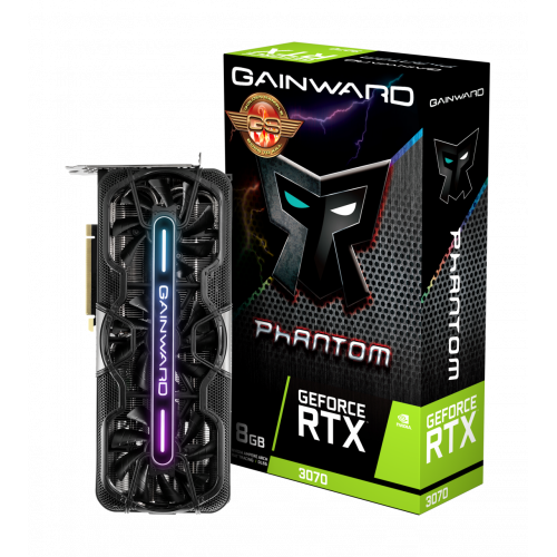 Продать Видеокарта Gainward GeForce RTX 3070 Phantom "GS" 8192MB (471056224-2201) по Trade-In интернет-магазине Телемарт - Киев, Днепр, Украина фото