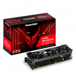 Фото Видеокарта PowerColor Radeon RX 6800 XT Red Devil OC 16384MB (AXRX 6800XT 16GBD6-3DHE/OC)