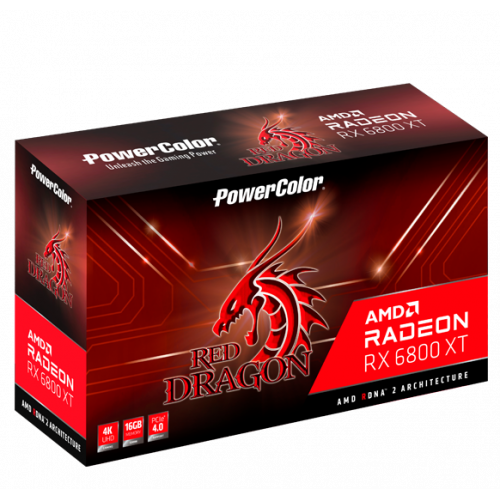 Продати Відеокарта PowerColor Radeon RX 6800 XT Red Dragon OC 16384MB (AXRX 6800XT 16GBD6-3DHR/OC) за Trade-In у інтернет-магазині Телемарт - Київ, Дніпро, Україна фото