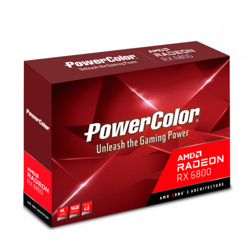 Продати Відеокарта PowerColor Radeon RX 6800 16384MB (AXRX 6800 16GBD6-M2DHC) за Trade-In у інтернет-магазині Телемарт - Київ, Дніпро, Україна фото