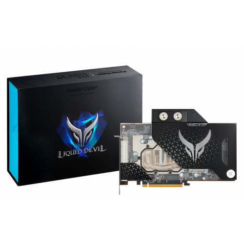 Продать Видеокарта PowerColor Radeon RX 5700 XT Liquid Devil OC 8192MB (AXRX 5700 XT 8GBD6-WDH/OC) по Trade-In интернет-магазине Телемарт - Киев, Днепр, Украина фото