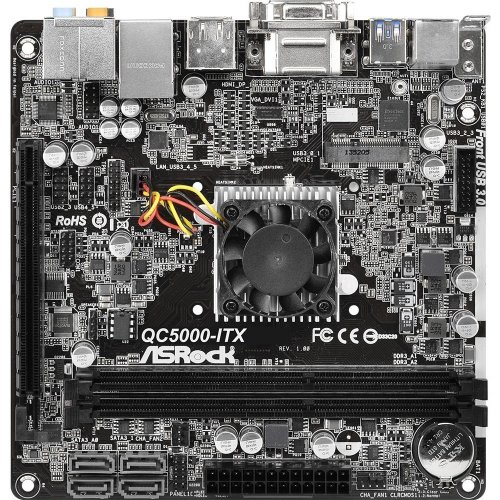Продать Материнская плата AsRock QC5000-ITX (AMD Kabini) по Trade-In интернет-магазине Телемарт - Киев, Днепр, Украина фото