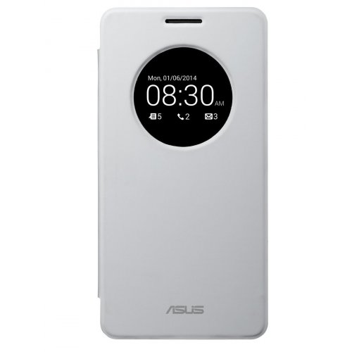 Чохол Чехол Book Flip Cover для ZenFone 6 White купити в Україні | Telemart фото