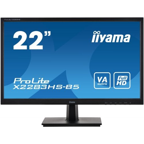 

Iiyama 21.5" ProLite X2283HS-B5 Black