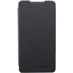 Чехол Чехол Leather Flip Cover для Lenovo S660 Black