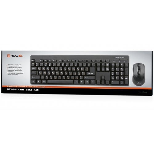 Комплект REAL-EL Standard 503 Kit Black купить в Украине | Telemart фото