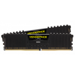 ОЗУ Corsair DDR4 16GB (2x8GB) 3600Mhz Vengeance LPX Black (CMK16GX4M2C3600C20)