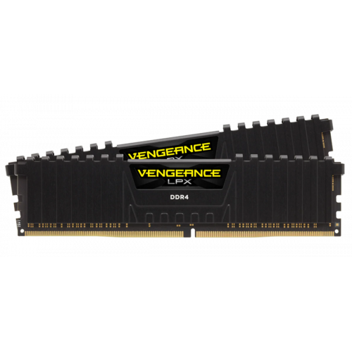 Фото ОЗП Corsair DDR4 32GB (2x16GB) 3600Mhz Vengeance LPX Black (CMK32GX4M2Z3600C18)