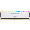 Crucial DDR4 8GB 3000Mhz Ballistix RGB White (BL8G30C15U4WL)
