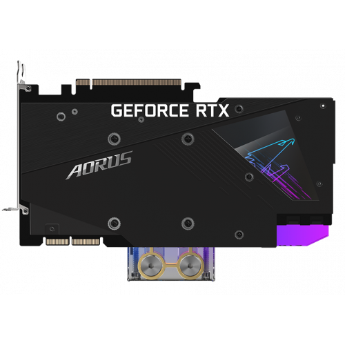 Фото Видеокарта Gigabyte GeForce RTX 3090 XTREME WATERFORCE WB 24576MB (GV-N3090AORUSX WB-24GD)