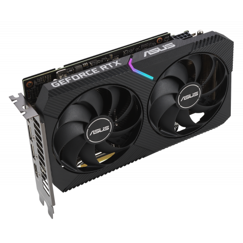 Продати Відеокарта Asus GeForce RTX 3060 Ti Dual Mini 8192MB (DUAL-RTX3060TI-8G-MINI) за Trade-In у інтернет-магазині Телемарт - Київ, Дніпро, Україна фото