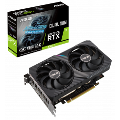 Видеокарта Asus GeForce RTX 3060 Ti Dual Mini OC 8192MB (DUAL-RTX3060TI-O8G-MINI)