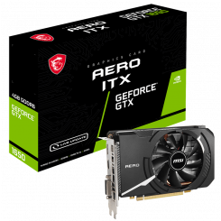 Видеокарта MSI GeForce GTX 1650 D6 AERO ITX 4096MB (GTX 1650 D6 AERO ITX V2)