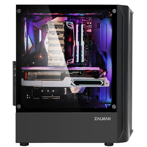 Photo Zalman N4 RGB Tempered Glass без БП Black