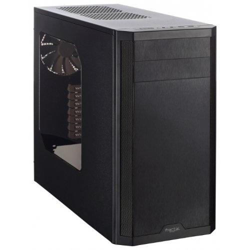 Продать Корпус Fractal Design Core 3500 без БП (FD-CA-CORE-3500-BL-W) Window Black по Trade-In интернет-магазине Телемарт - Киев, Днепр, Украина фото