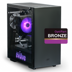 Комп'ютер EVOLVE OptiPart Bronze B (EVOP-BBR260N166S-16S500GBK) Black