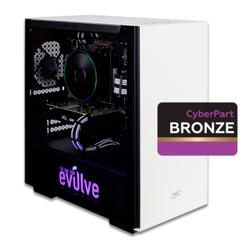Продати Комп'ютер EVOLVE CyberPart Bronze B (EVCP-BBR310N165S-8S240GWh) White за Trade-In у інтернет-магазині Телемарт - Київ, Дніпро, Україна фото