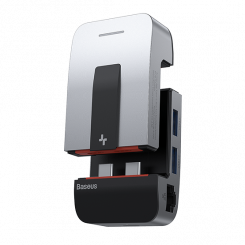 USB-хаб Baseus Armor Age Type-C Bracket Multifunctional 7 in 1 (CAHUB-AJ0G) Space Gray