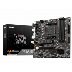 Материнская плата MSI A520M PRO-VDH (sAM4, AMD A520)