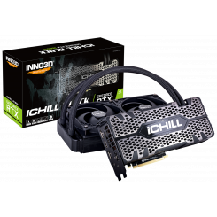 Фото Уценка видеокарта Inno3D GeForce RTX 2080 Ti iChill Black 11264MB (C208TB-11D6X-11500004) (Витринный образец, 334170)