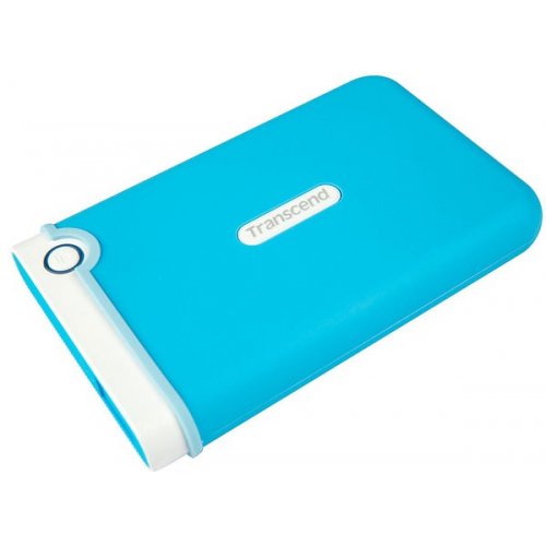 Зовнішній HDD Transcend StoreJet 25M3 1TB (TS1TSJ25M3B) Blue купити в Україні: Київ, Львів, Хмельницький, Тернопіль, Івано-Франківськ | Низька ціна, відгуки, характеристики від TELEMART фото