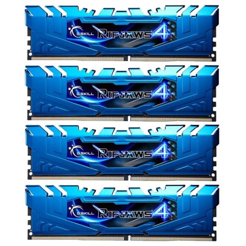 Продать ОЗУ G.Skill DDR4 16GB (4x4GB) 2400Mhz Ripjaws 4 (F4-2400C15Q-16GRB) по Trade-In интернет-магазине Телемарт - Киев, Днепр, Украина фото