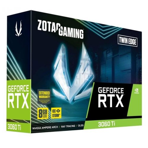 Продать Видеокарта Zotac GeForce RTX 3060 Ti Twin Edge 8192MB (ZT-A30610E-10M) по Trade-In интернет-магазине Телемарт - Киев, Днепр, Украина фото