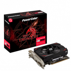 Видеокарта PowerColor Radeon RX 550 Red Dragon 4096MB (AXRX 550 4GBD5-DH)
