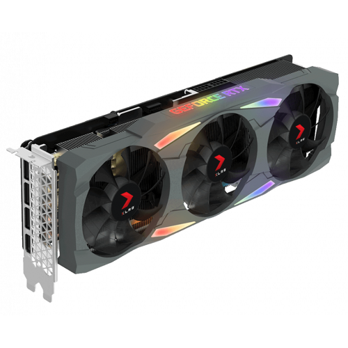 Продать Видеокарта PNY GeForce RTX 3080 XLR8 Gaming UPRISING EPIC-X RGB 10240MB (VCG308010TFXMPB) по Trade-In интернет-магазине Телемарт - Киев, Днепр, Украина фото