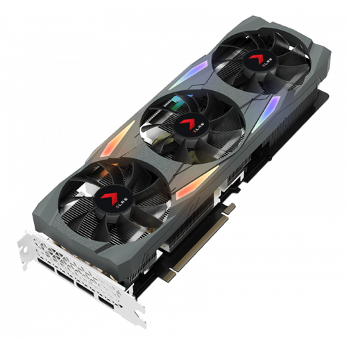 Продать Видеокарта PNY GeForce RTX 3080 XLR8 Gaming UPRISING EPIC-X RGB 10240MB (VCG308010TFXMPB) по Trade-In интернет-магазине Телемарт - Киев, Днепр, Украина фото
