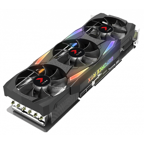 Продать Видеокарта PNY GeForce RTX 3080 XLR8 Gaming UPRISING EPIC-X RGB 10240MB (VCG308010TFXMPB) по Trade-In интернет-магазине Телемарт - Киев, Днепр, Украина фото