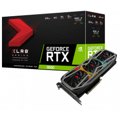 Відеокарта PNY GeForce RTX 3090 XLR8 Gaming REVEL EPIC-X RGB 24576MB (VCG309024TFXPPB)