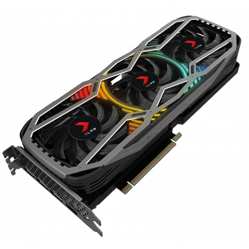 Продати Відеокарта PNY GeForce RTX 3080 XLR8 Gaming REVEL EPIC-X RGB 10240MB (VCG308010TFXPPB) за Trade-In у інтернет-магазині Телемарт - Київ, Дніпро, Україна фото