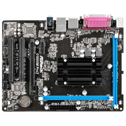 Продать Материнская плата AsRock Q1900M PRO3 (Intel J1900) по Trade-In интернет-магазине Телемарт - Киев, Днепр, Украина фото