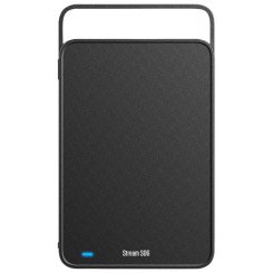 Зовнішній HDD Silicon Power Stream S06 2TB (SP020TBEHDS06C3K) Black