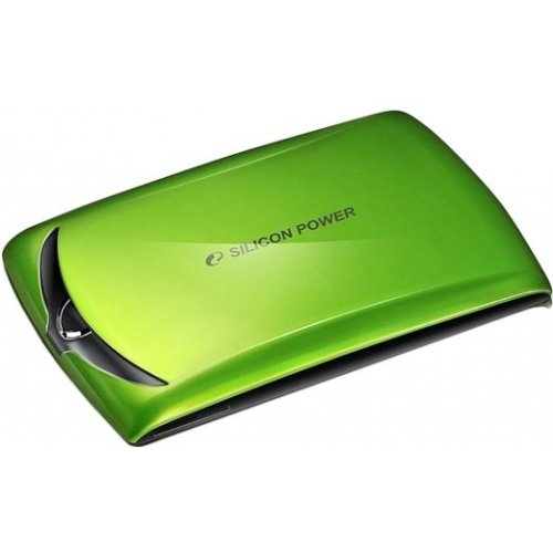 Зовнішній HDD Silicon Power Stream S10 1TB (SP010TBPHDS10S3N) Green купити в Україні: Київ, Львів, Хмельницький, Тернопіль, Івано-Франківськ | Низька ціна, відгуки, характеристики від TELEMART фото